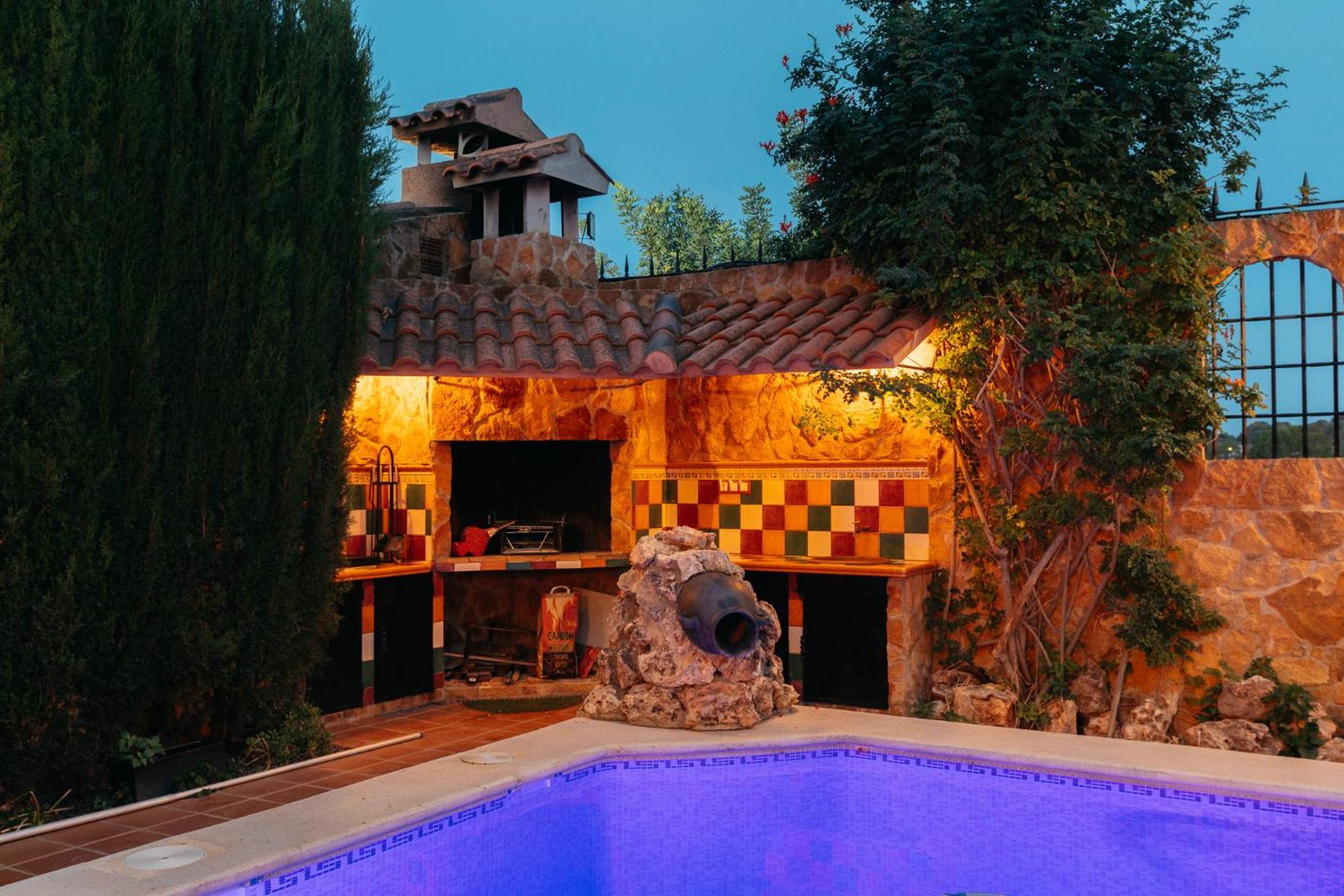 Chalet, Villa Rodeada De Naturaleza Piscina A Doce Klm De Valencia Y 7 Del Aeropuerto Eksteriør billede