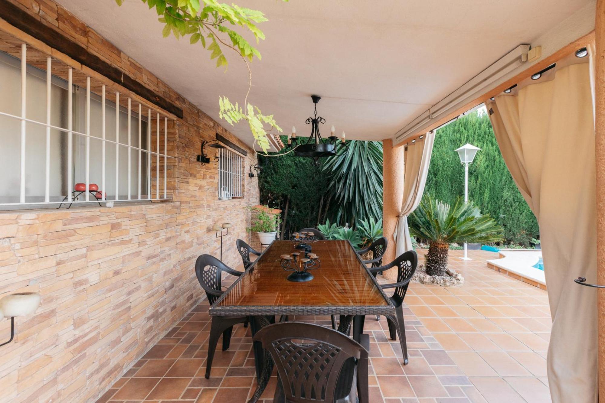 Chalet, Villa Rodeada De Naturaleza Piscina A Doce Klm De Valencia Y 7 Del Aeropuerto Eksteriør billede