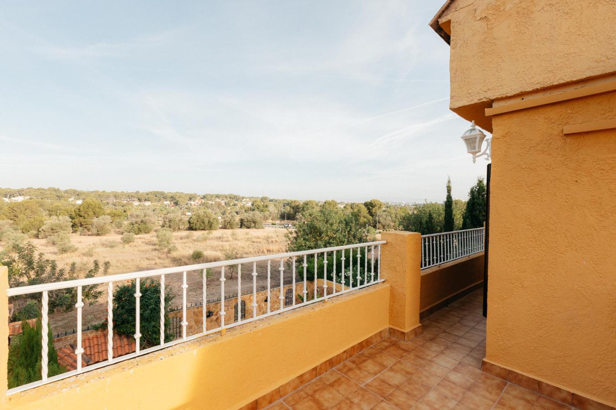 Chalet, Villa Rodeada De Naturaleza Piscina A Doce Klm De Valencia Y 7 Del Aeropuerto Eksteriør billede