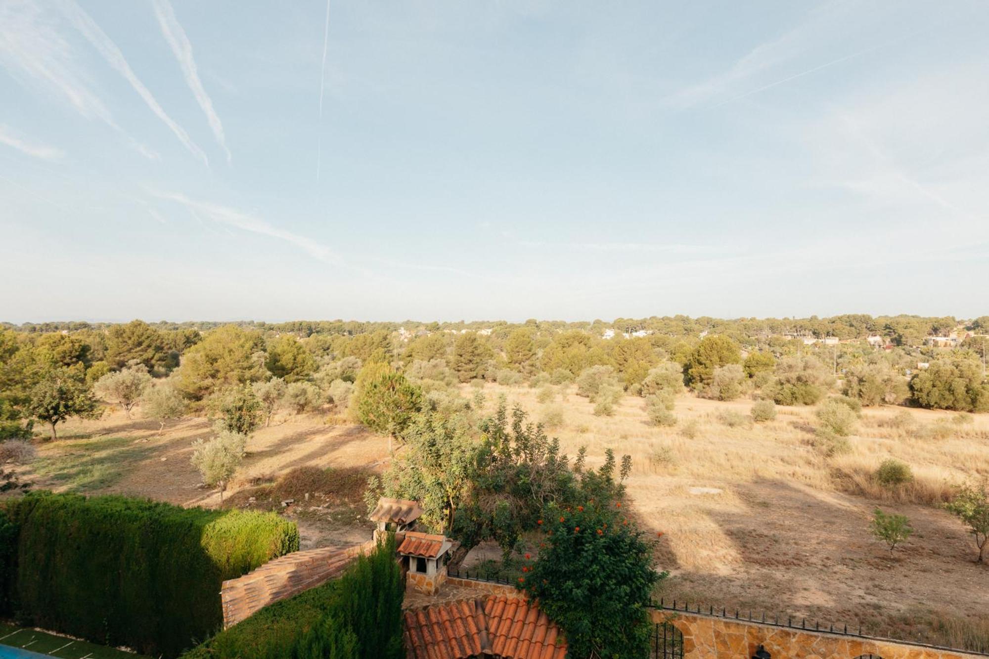 Chalet, Villa Rodeada De Naturaleza Piscina A Doce Klm De Valencia Y 7 Del Aeropuerto Eksteriør billede